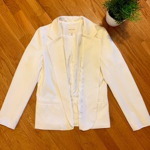 Silence + Noise Urban Outfitters Off White Blazer